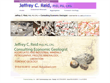 Tablet Screenshot of forensicgeology.com